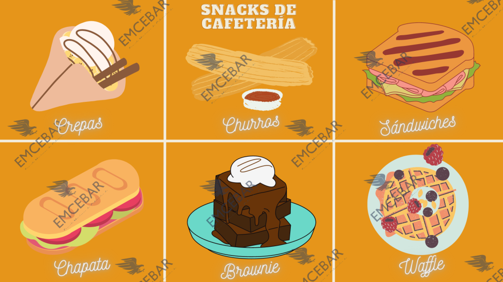 Snacks para cafetería