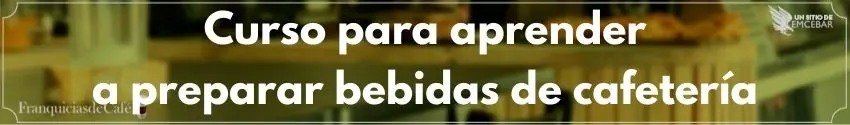 Curso para aprender a preparar bebidas desde cero