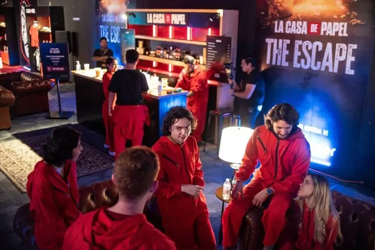 Cafetería la casa de papel 