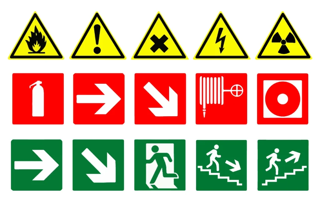 Señalamientos de protecciòn civil